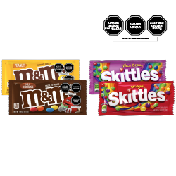 Pack 01 Chocolate Bolsa x 47.9/ 49.3 gr. 01 Caramelo Bolsa x 61.5 gr