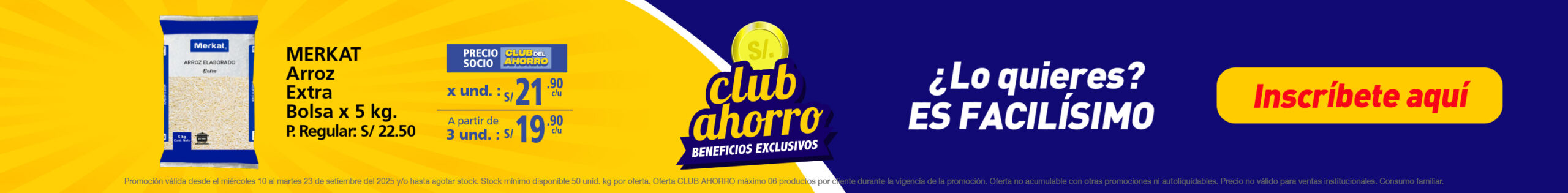 Ofertas con el Club Ahorro