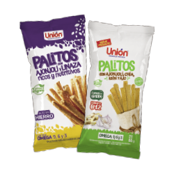 Palitos con Ajonjoli y Linaza/ Kión Ajo